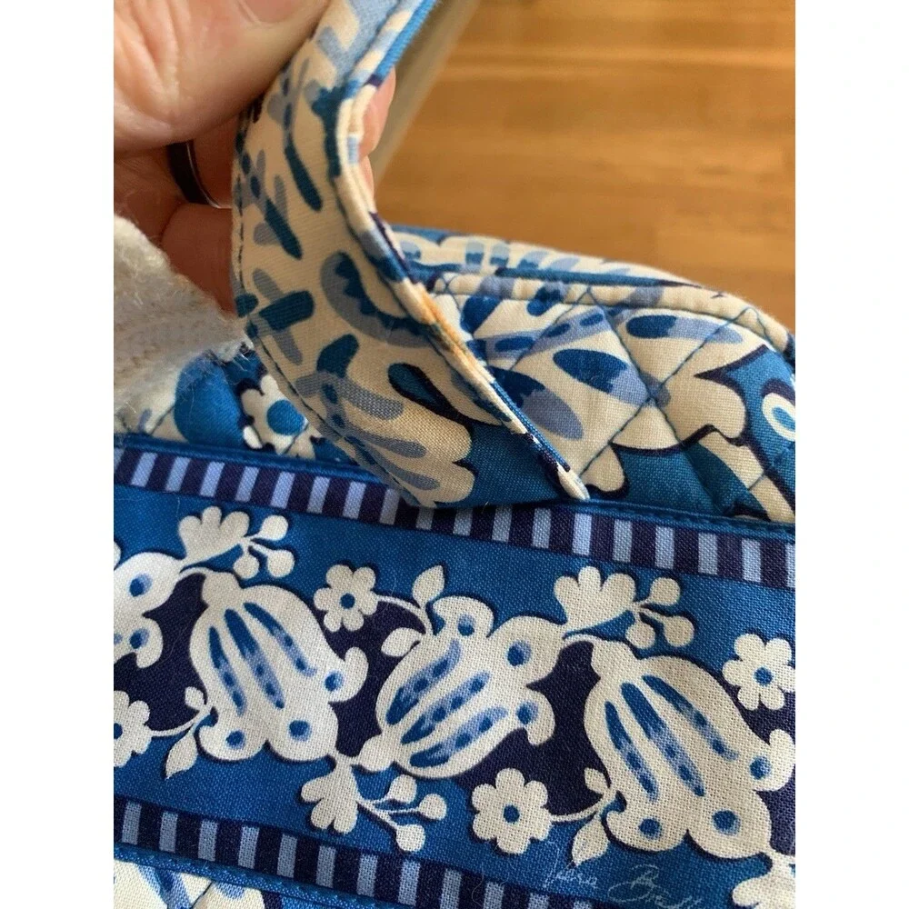 Vera Bradley Toiletry & Makeup Bags – Blue Lagoon & Bali Gold – Retired Prints